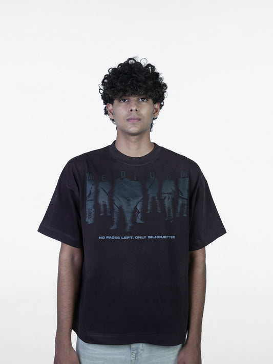 No Face Dark Coffee T-Shirt